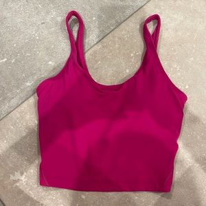 lululemon magenta align tank size 2